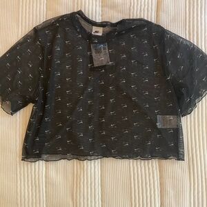 Nike Mesh Short Sleeve Top